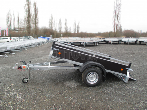 Přívěsný vozík za osobní auto sklopný ZV 27 1,3T B1 skl 2,50x1,48/0,35 POČ RE