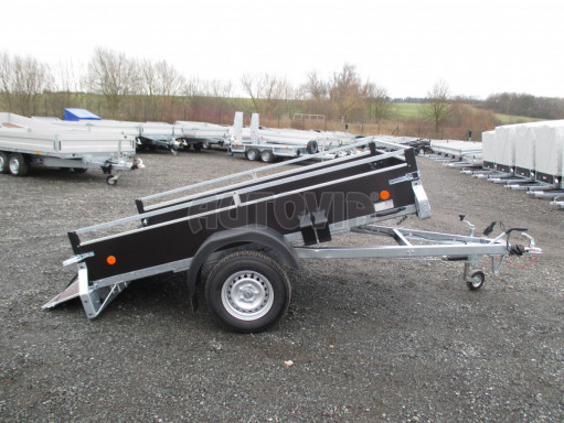 Přívěsný vozík za osobní auto sklopný ZV 27 1,3T B1 skl 2,50x1,48/0,35 POČ RE