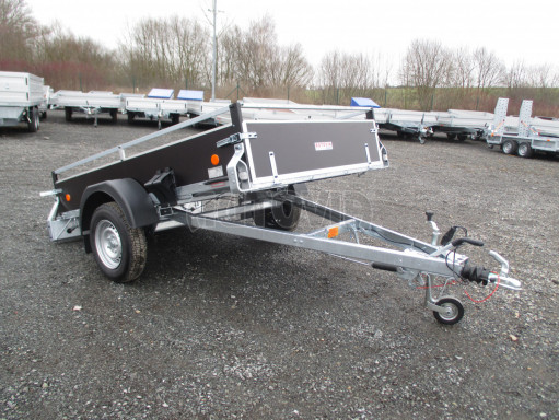 Přívěsný vozík za osobní auto sklopný ZV 27 1,3T B1 skl 2,50x1,48/0,35 POČ RE