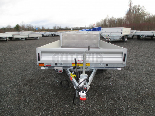 MULTIFUNKČNÍ přepravník mechanizace a třístranný sklápěč JK 3,5T 4,00x2,10/0,35 v elektrice č.12