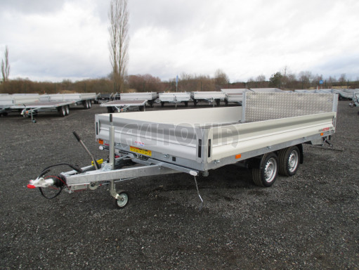 MULTIFUNKČNÍ přepravník mechanizace a třístranný sklápěč JK 3,5T 4,00x2,10/0,35 v elektrice č.13