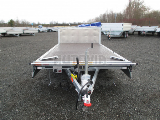 MULTIFUNKČNÍ přepravník mechanizace a třístranný sklápěč JK 3,5T 4,00x2,10/0,35 v elektrice č.20