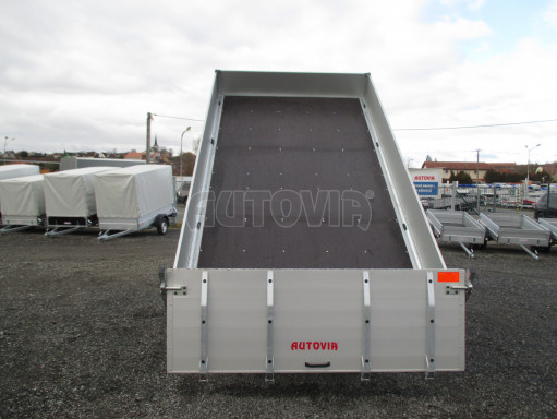 MULTIFUNKČNÍ přepravník mechanizace a třístranný sklápěč JK 3,5T 4,00x2,10/0,35 v elektrice č.31