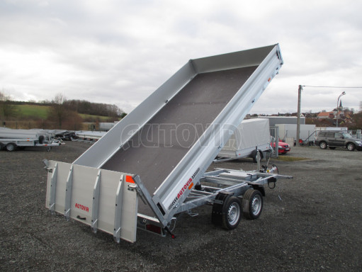 MULTIFUNKČNÍ přepravník mechanizace a třístranný sklápěč JK 3,5T 4,00x2,10/0,35 v elektrice č.32