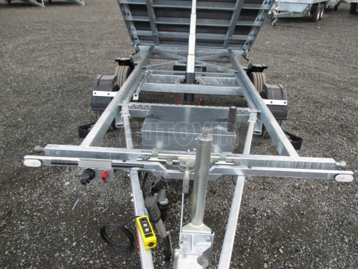 MULTIFUNKČNÍ přepravník mechanizace a třístranný sklápěč JK 3,5T 4,00x2,10/0,35 v elektrice č.35