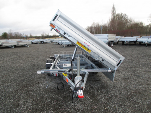 MULTIFUNKČNÍ přepravník mechanizace a třístranný sklápěč JK 3,5T 4,00x2,10/0,35 v elektrice č.38