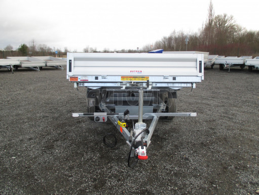 MULTIFUNKČNÍ přepravník mechanizace a třístranný sklápěč JK 3,5T 4,00x2,10/0,35 v elektrice č.44