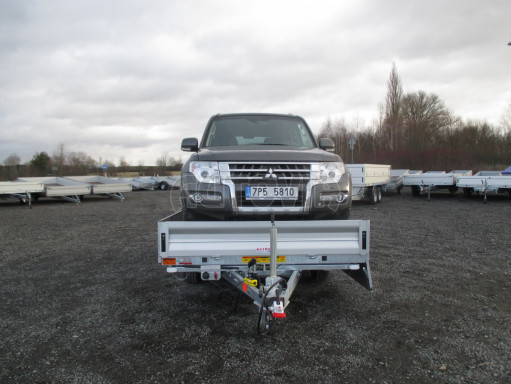 MULTIFUNKČNÍ přepravník mechanizace a třístranný sklápěč JK 3,5T 4,00x2,10/0,35 v elektrice č.54