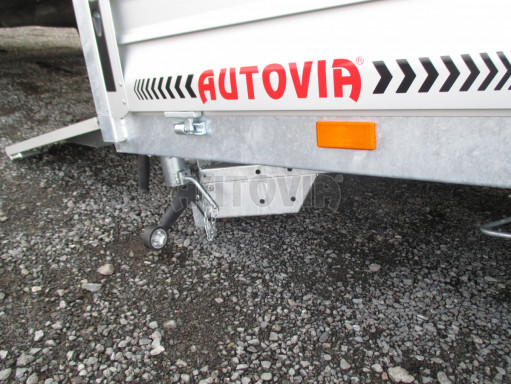 MULTIFUNKČNÍ přepravník mechanizace a třístranný sklápěč JK 3,5T 4,00x2,10/0,35 v elektrice č.73