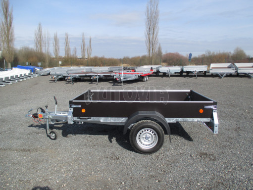 Přívěsný vozík za osobní auto sklopný ZV 27 1,3T B1 skl 2,50x1,48/0,35 POČ