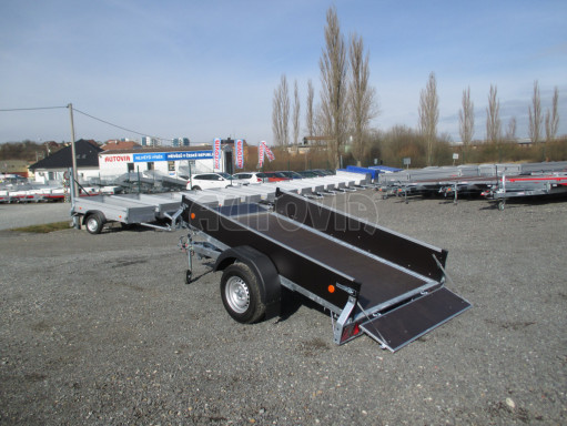 Přívěsný vozík za osobní auto sklopný ZV 27 1,3T B1 skl 2,50x1,48/0,35 POČ