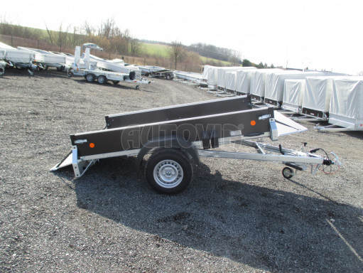 Přívěsný vozík za osobní auto sklopný ZV 27 1,3T B1 skl 2,50x1,48/0,35 POČ