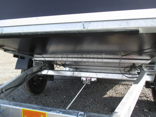 Přívěsný vozík za osobní auto sklopný ZV 27 1,3T B1 skl 2,50x1,48/0,35 POČ