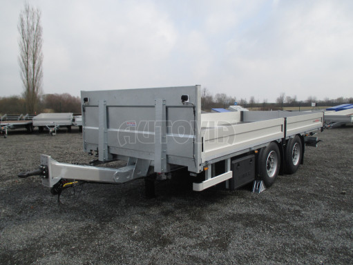 Vzduchem brzděný valník AVG 18T 6,00x2,48/0,40 č.1