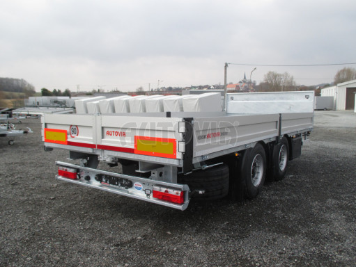 Vzduchem brzděný valník AVG 18T 6,00x2,48/0,40 č.7