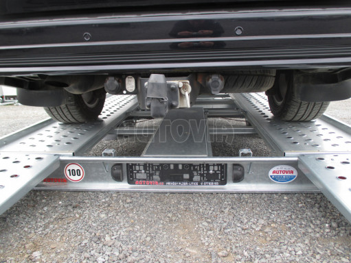 Sklápěcí přívěs pro přepravu aut KAR 11 3,0T 4,01x1,99 č.7