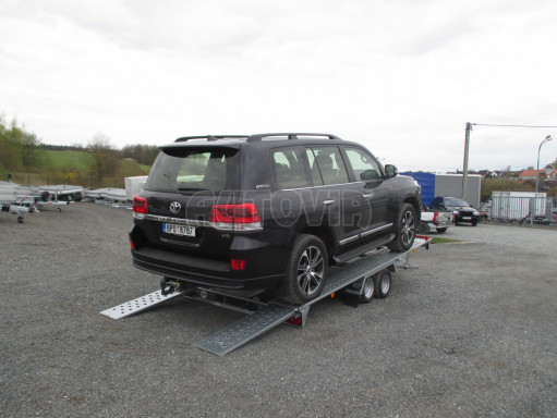 Sklápěcí přívěs pro přepravu aut KAR 11 3,0T 4,01x1,99 č.16