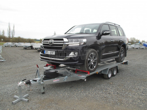 Sklápěcí přívěs pro přepravu aut KAR 11 3,0T 4,01x1,99 č.18