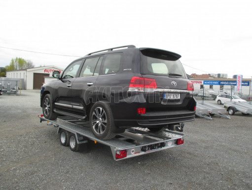 Sklápěcí přívěs pro přepravu aut KAR 11 3,0T 4,01x1,99 č.20