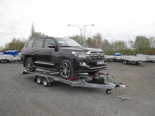 Sklápěcí přívěs pro přepravu aut KAR 11 3,0T 4,01x1,99 č.24