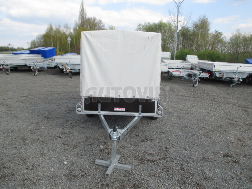 Přívěs za osobní auto s plachtou ZV 26 750kg N1 2,50x1,30/1,37 POČ