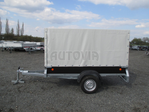 Přívěs za osobní auto s plachtou ZV 26 750kg N1 2,50x1,30/1,37 POČ