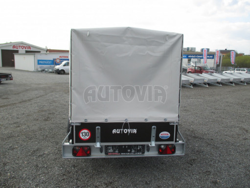 Přívěs za osobní auto s plachtou ZV 26 750kg N1 2,50x1,30/1,37 POČ