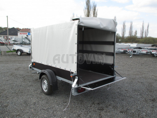 Přívěs za osobní auto s plachtou ZV 26 750kg N1 2,50x1,30/1,37 POČ