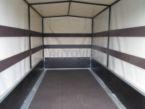 Přívěs za osobní auto s plachtou ZV 26 750kg N1 2,50x1,30/1,37 POČ