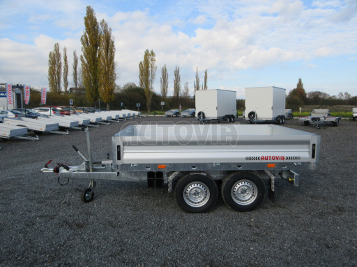 Sklápěcí přívěs KA 2,7T 2,60x1,52/0,35 Zn. ruč, box č.4