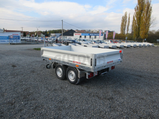 Sklápěcí přívěs KA 2,7T 2,60x1,52/0,35 Zn. ruč, box č.5