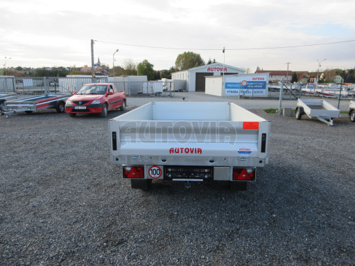 Sklápěcí přívěs KA 2,7T 2,60x1,52/0,35 Zn. ruč, box č.6