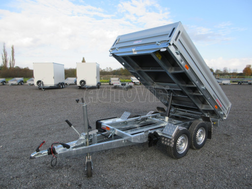 Sklápěcí přívěs KA 2,7T 2,60x1,52/0,35 Zn. ruč, box č.10