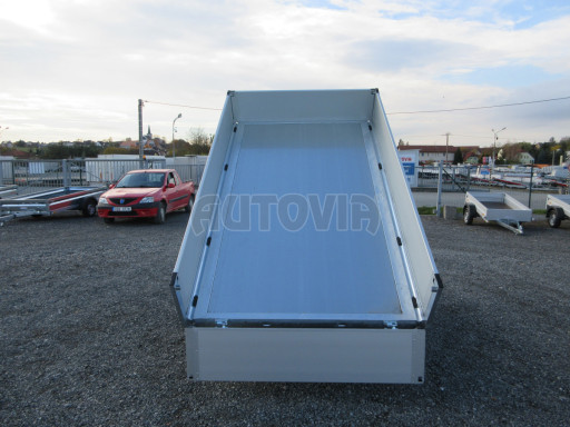 Sklápěcí přívěs KA 2,7T 2,60x1,52/0,35 Zn. ruč, box č.12