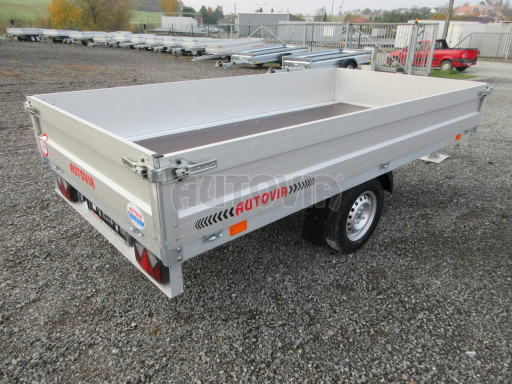 Nebrzděný přívěsný vozík ZV 32/22 750kg N1 3,00x1,50/0,35