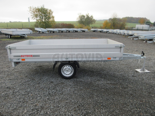 Nebrzděný přívěsný vozík ZV 32/22 750kg N1 3,00x1,50/0,35