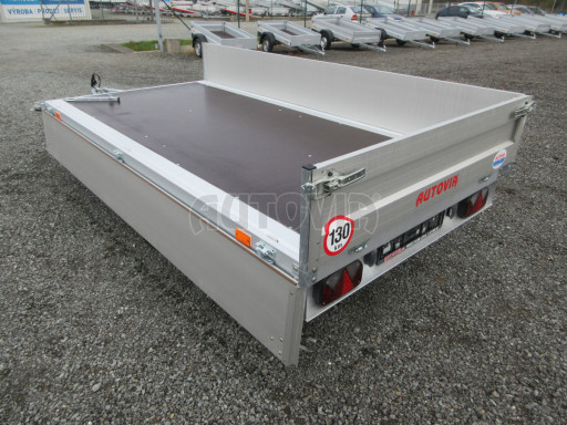 Nebrzděný přívěsný vozík ZV 32/22 750kg N1 3,00x1,50/0,35