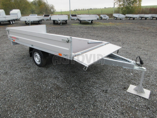 Nebrzděný přívěsný vozík ZV 32/22 750kg N1 3,00x1,50/0,35