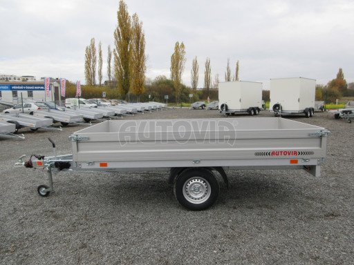 Brzděný přívěsný vozík ZV 32/22 1,3T B1 3,00x1,50/0,35