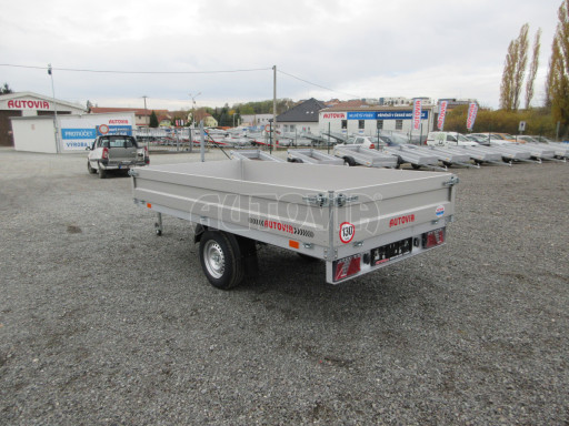 Brzděný přívěsný vozík ZV 32/22 1,3T B1 3,00x1,50/0,35