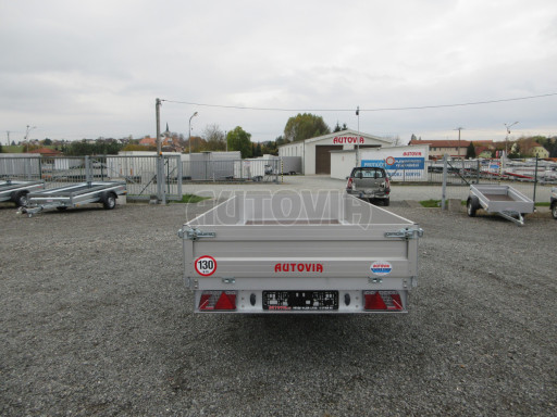 Brzděný přívěsný vozík ZV 32/22 1,3T B1 3,00x1,50/0,35