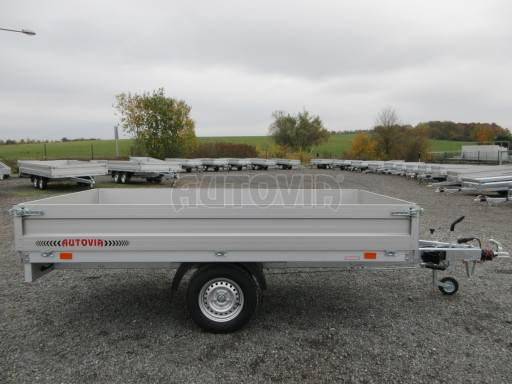 Brzděný přívěsný vozík ZV 32/22 1,3T B1 3,00x1,50/0,35