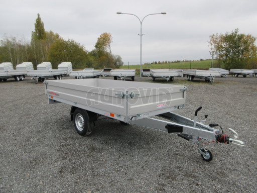 Brzděný přívěsný vozík ZV 32/22 1,3T B1 3,00x1,50/0,35