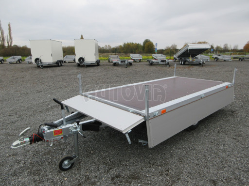 Brzděný přívěsný vozík ZV 32/22 1,3T B1 3,00x1,50/0,35