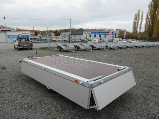 Brzděný přívěsný vozík ZV 32/22 1,3T B1 3,00x1,50/0,35