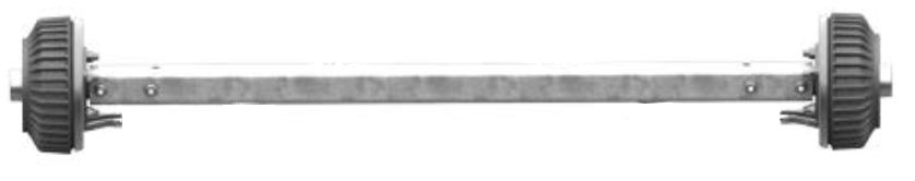 Náprava AL-KO Starr Plus BS (1500kg) a=1800 mm, c=2250 mm, 2051Ab, 112x5 č.1