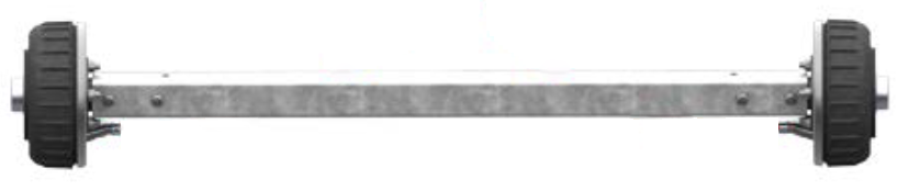 Náprava AL-KO Starr Plus BS (1800kg) a=1900 mm, c=2400 mm, 2361Ab, 112x5 č.1