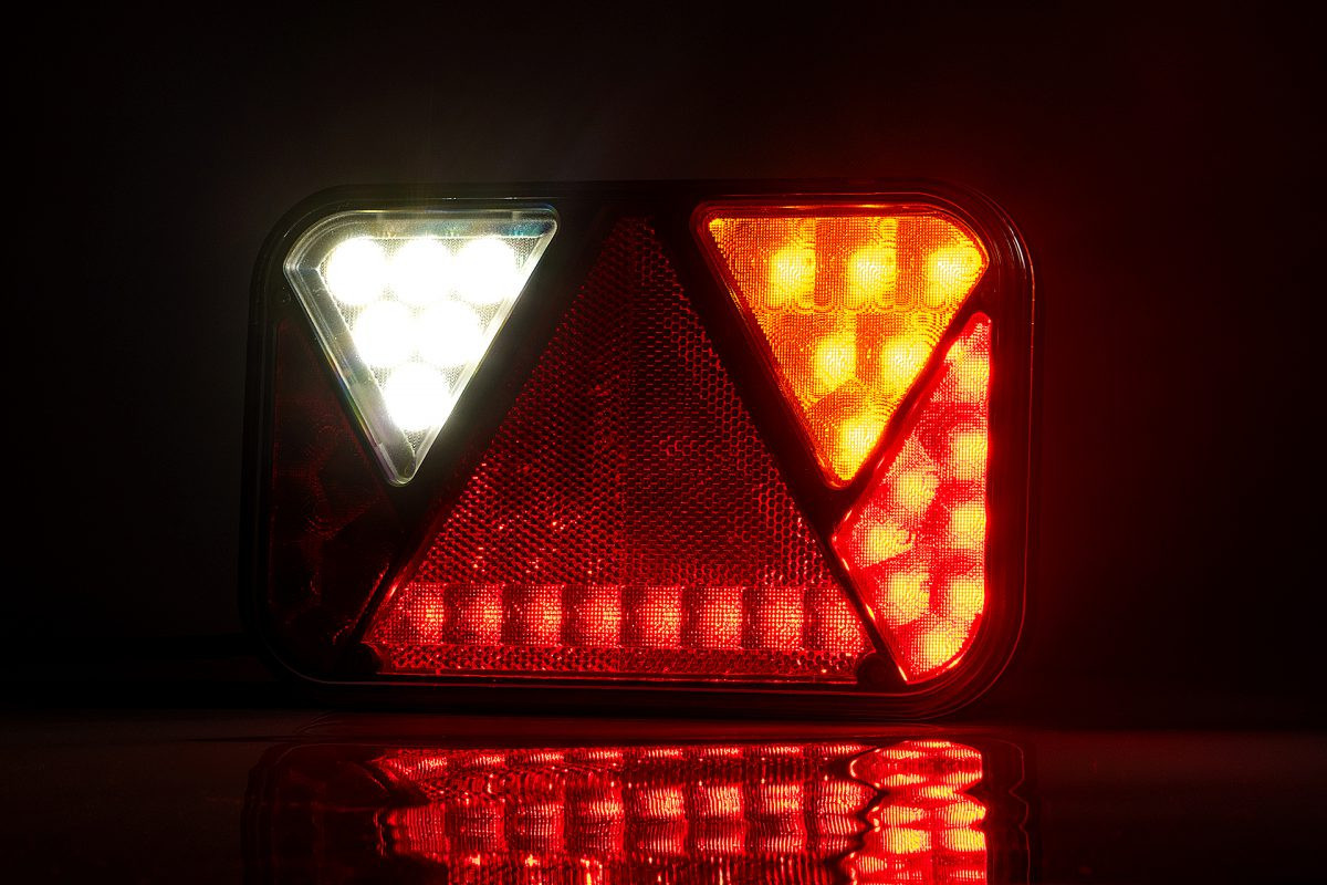 Svítilna Fristom FT-270 sdružená LED 12V, P-BL/BR/KO/CO/RZ, integrovaný kontrolbox, baj5 č.3