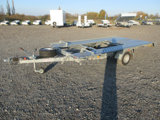 Bazarový přívěs na přepravu aut KAR 08 1,5T 3,50x1,95 č.3