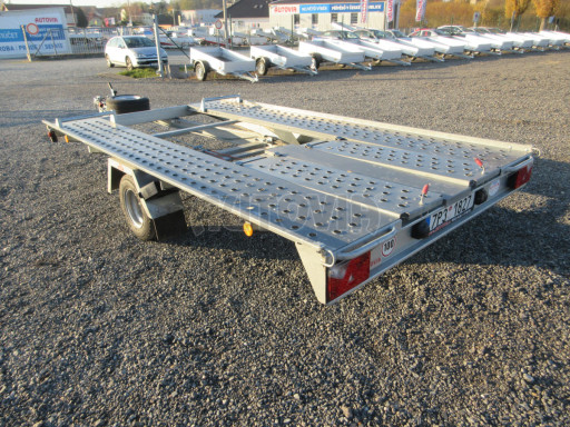 Bazarový přívěs na přepravu aut KAR 08 1,5T 3,50x1,95 č.5